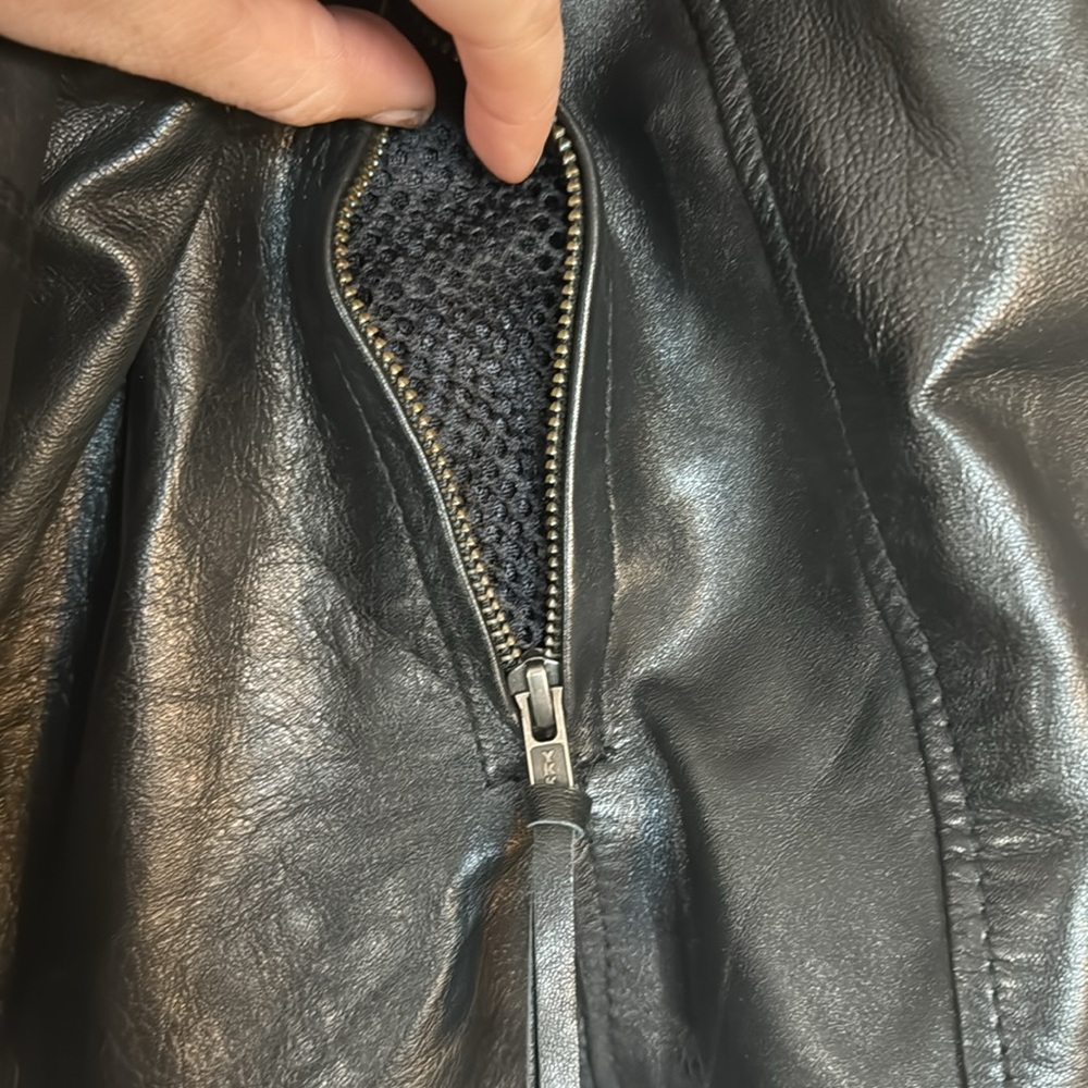 Women’s Motorcycle Jacket | Genuine Leather - Picture 14 of 16